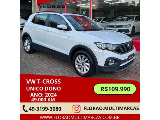 VOLKSWAGEN T-CROSS 1.0 200 TSI TOTAL FLEX AUTOMÁTICO VOLKSWAGEN T-CROSS 1.0 200 TSI TOTAL FLEX AUTOMÁTICO